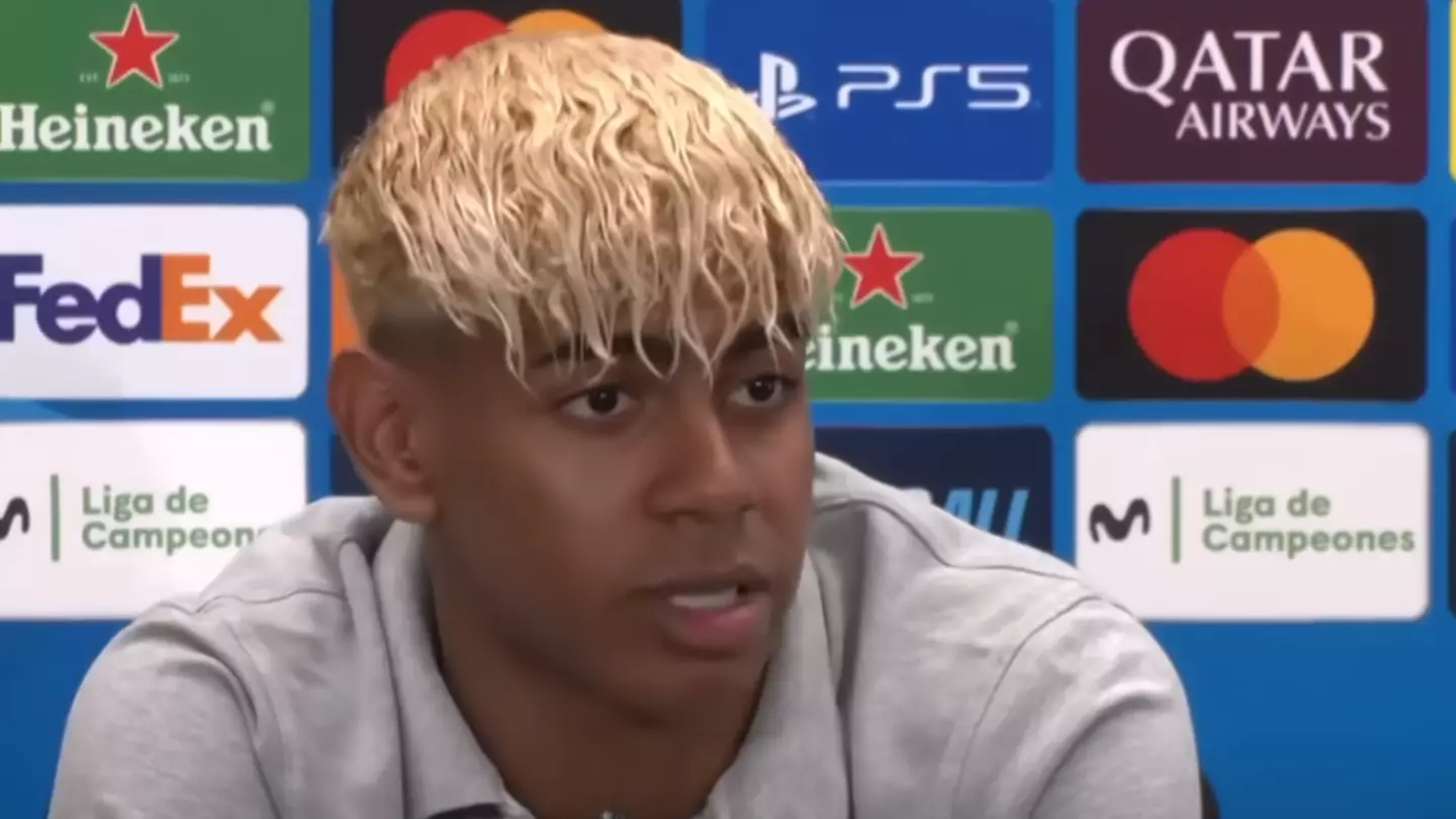 Lamine Yamal revealed the one Premier League star he dreams of playing alongside at Barcelona