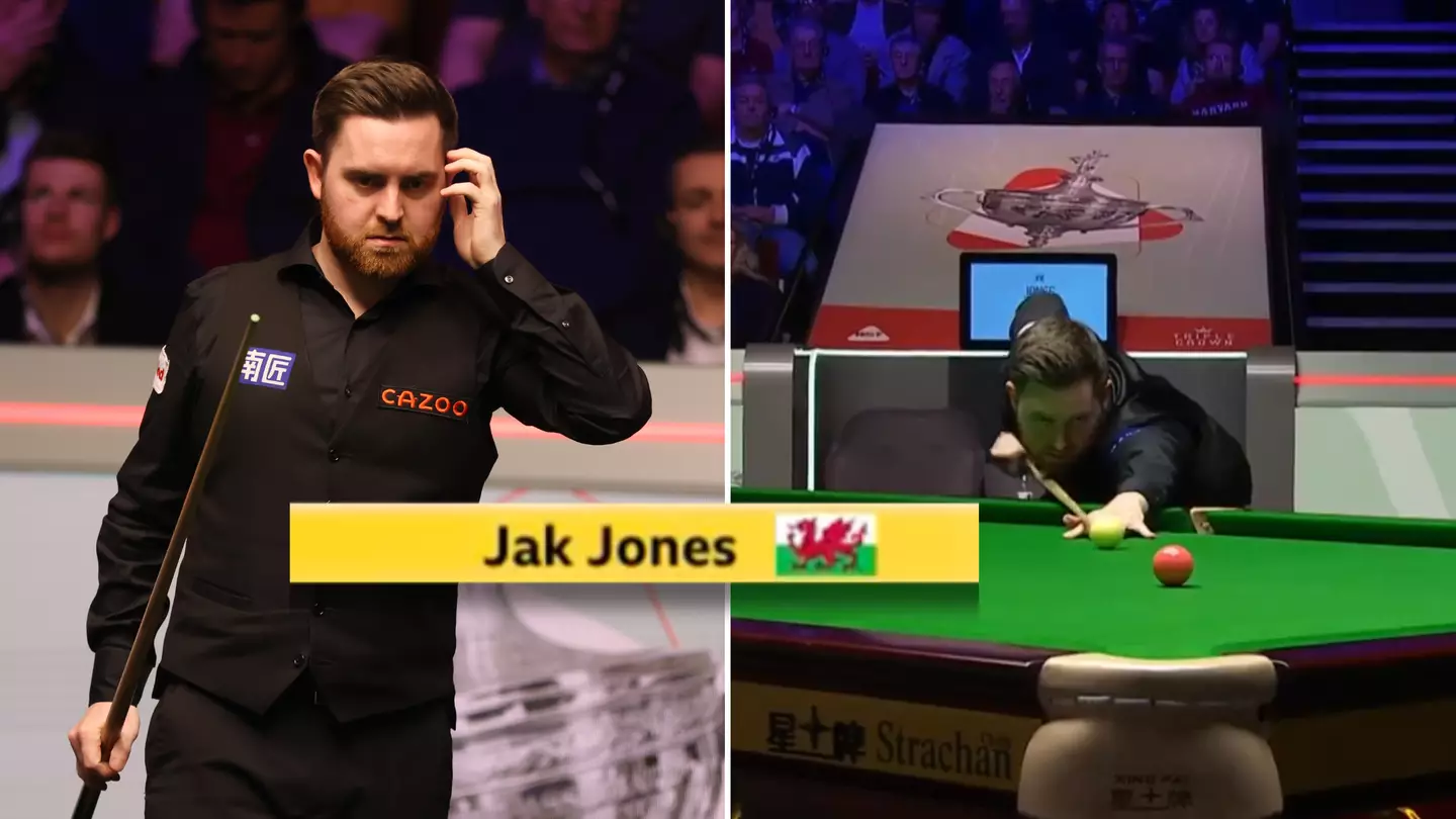 Why Jak Jones has both of his names on BBC snooker scoreboard