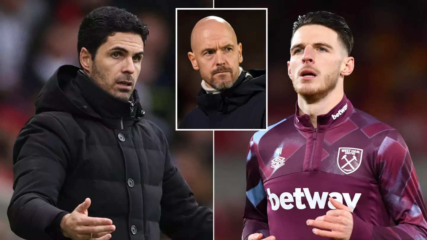 Arsenal and Man Utd told Declan Rice's 'true' transfer value, it's nowhere near West Ham's asking price