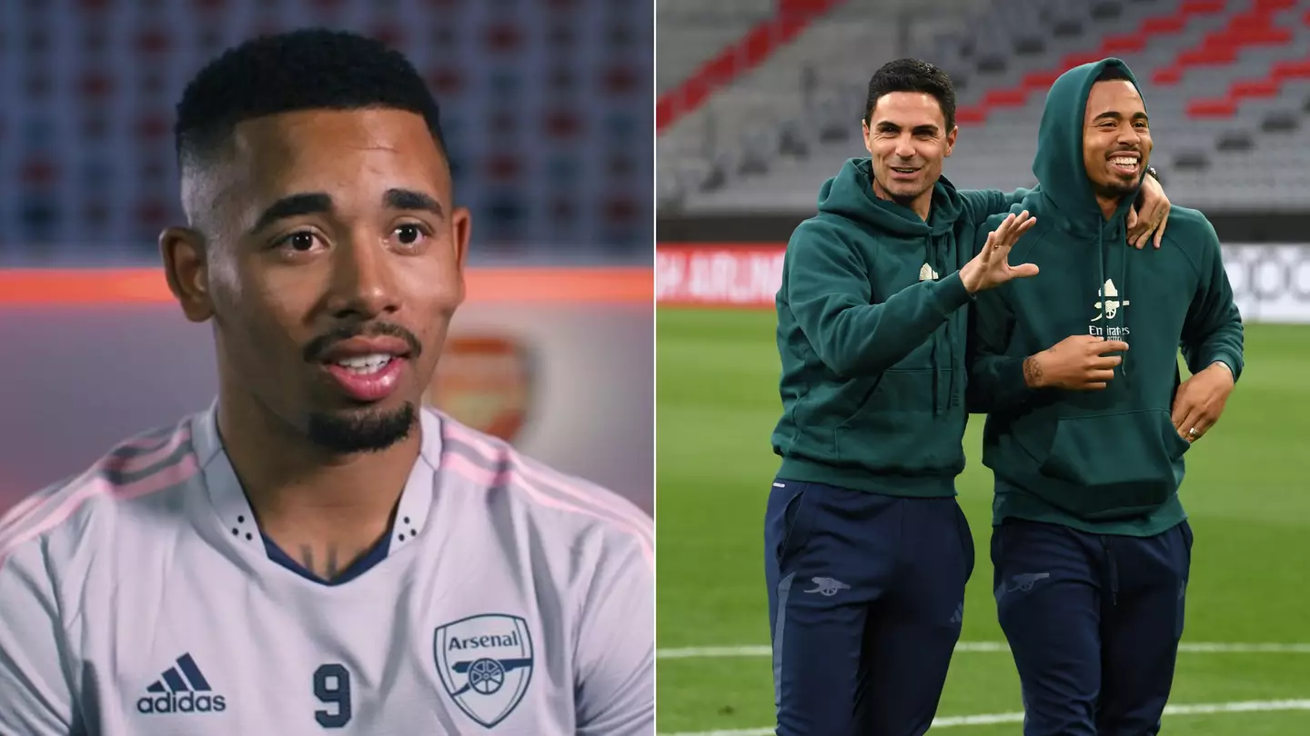Gabriel Jesus snubs Bukayo Saka when naming Arsenal player who can become 'best in the world'