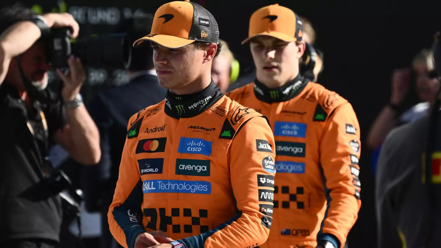 McLaren have been accused of favouring Lando Norris to teammate Oscar Piastri. (Image: Getty)
