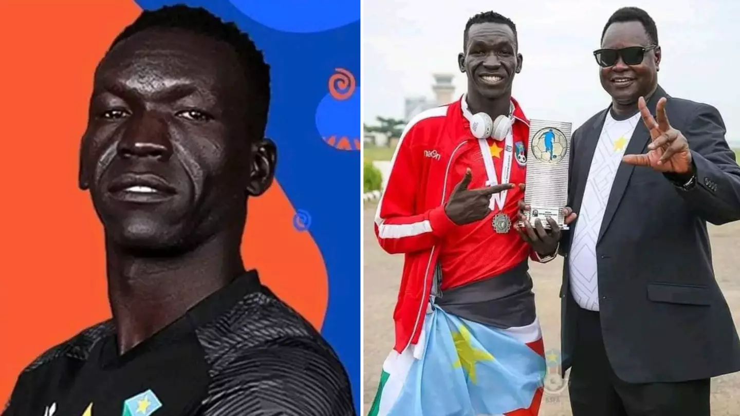 Fans can’t believe this South Sudan goalkeeper is only 18 years old