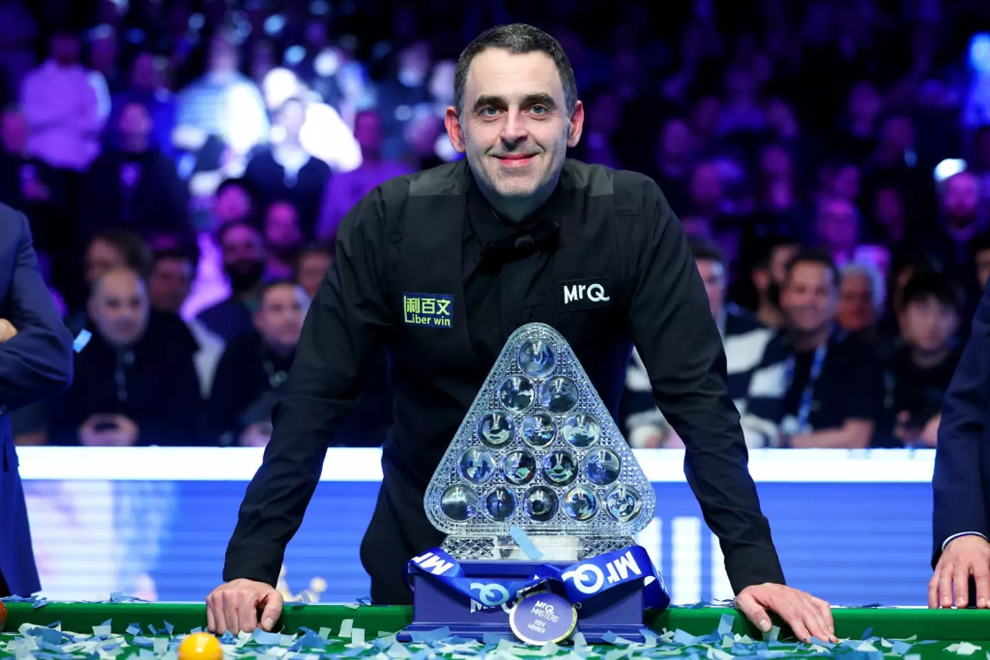 Ronnie with his Masters trophy- Getty