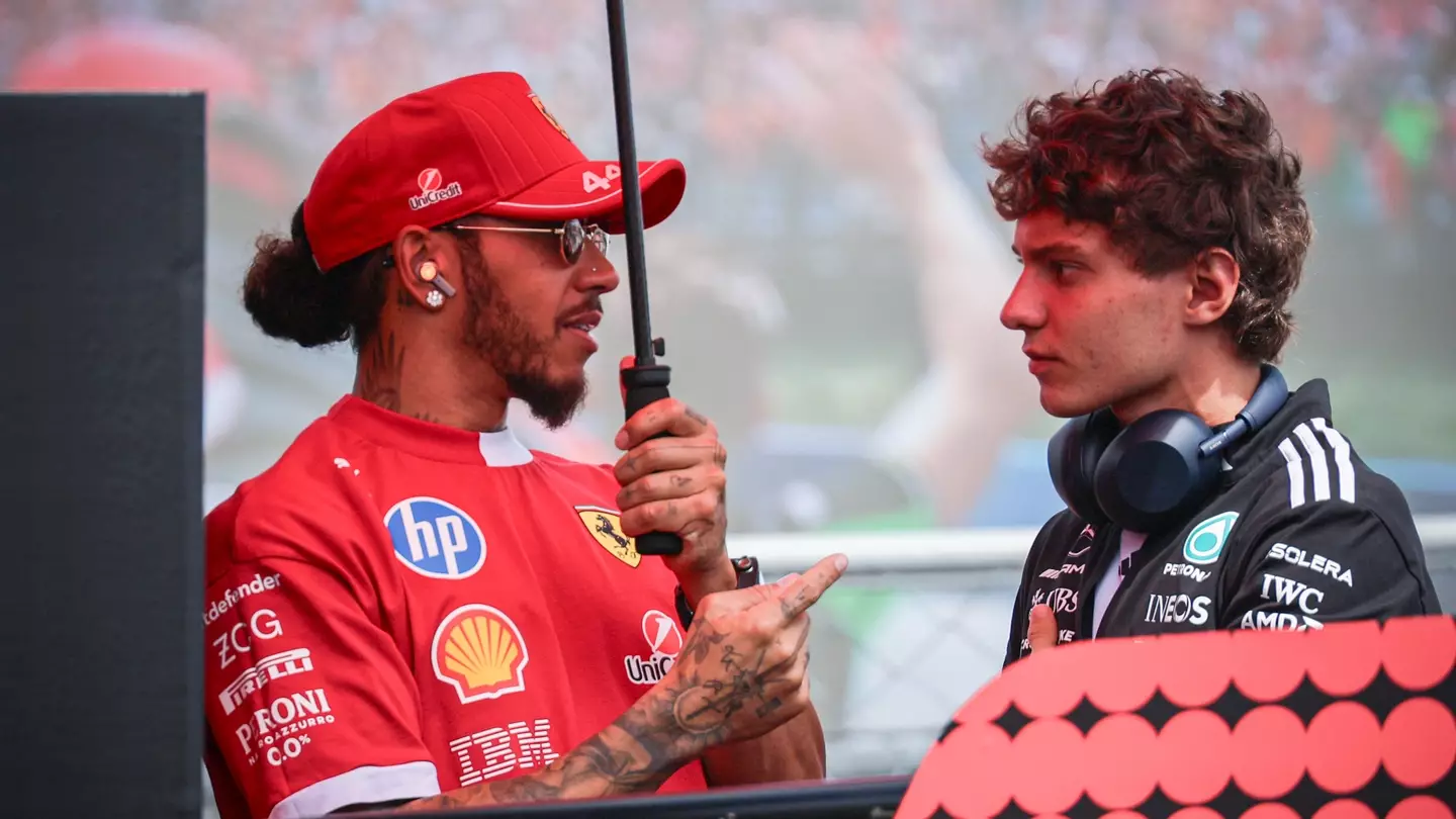 Lewis Hamilton Left Three-Word Message for Kimi Antonelli in Mercedes Motorhome