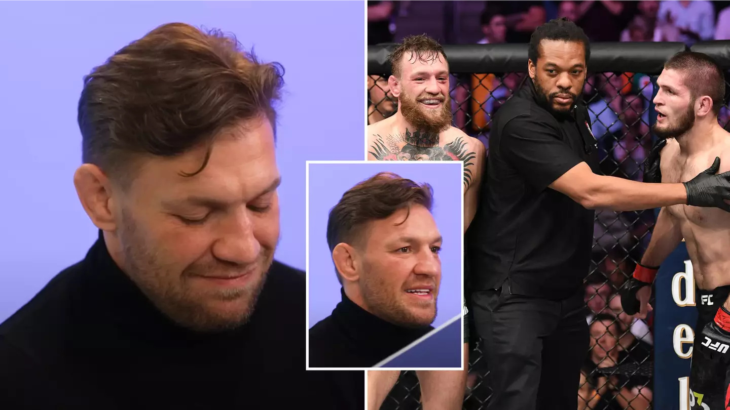 Conor McGregor uses Road House interview to aim savage dig at Khabib Nurmagomedov