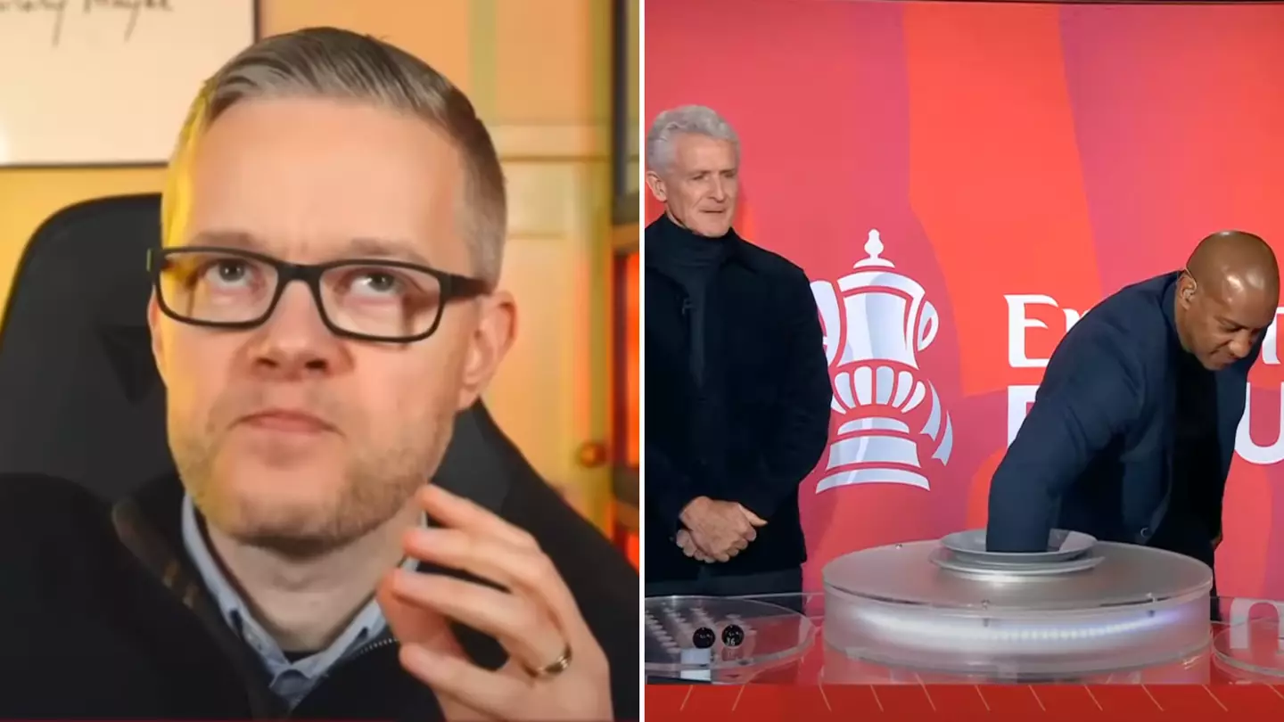 Mark Goldbridge offers bizarre conspiracy theory about FA Cup draw after seeing Man Utd's opponents