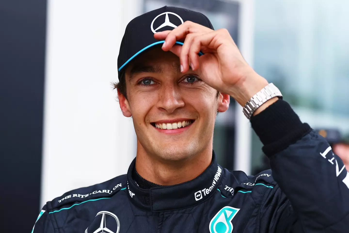 Russell's future looks certain to be at Mercedes right now (Mark Thompson/Getty Images)