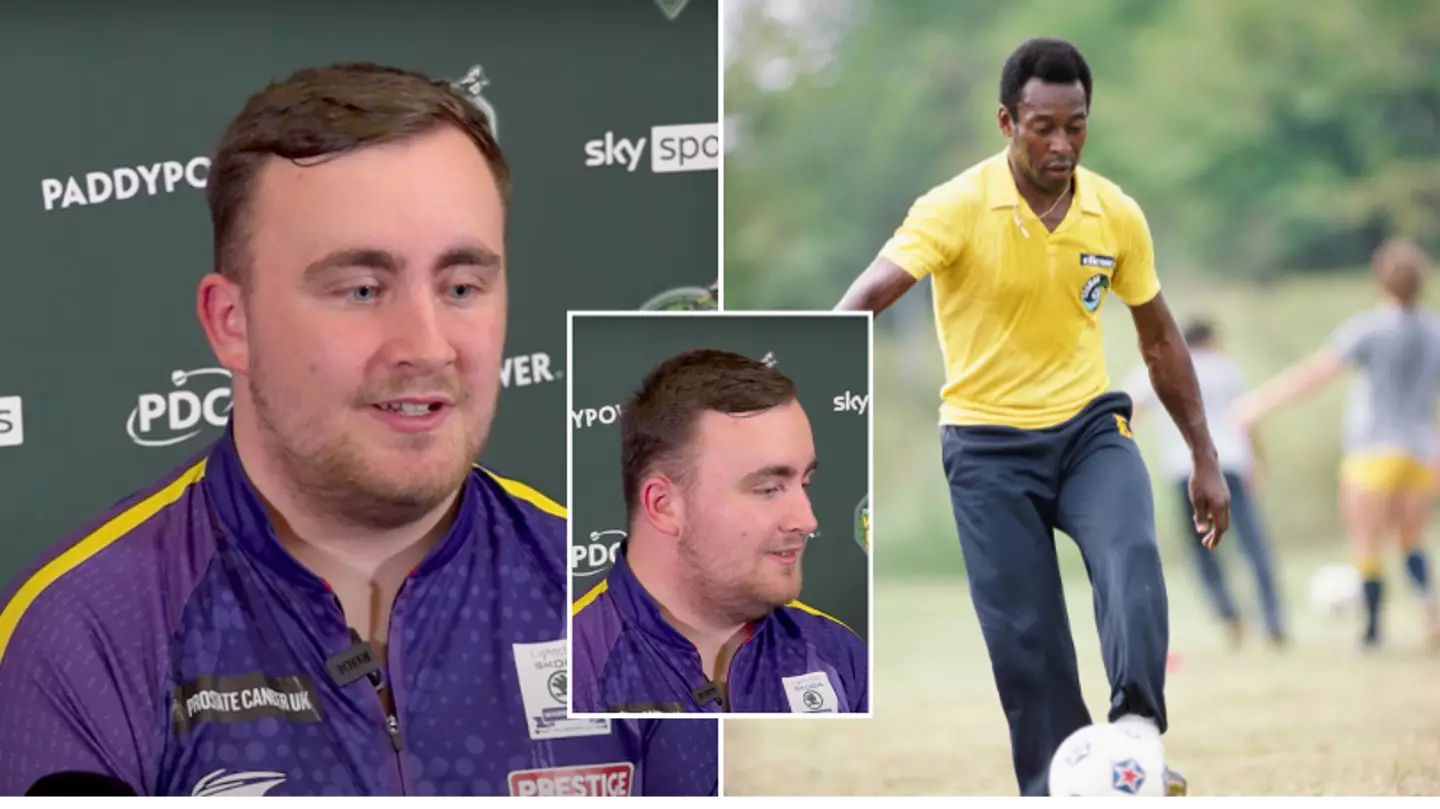 Luke Littler admits he 'only knows Pele off FIFA' after Brazil legend is mentioned in interview