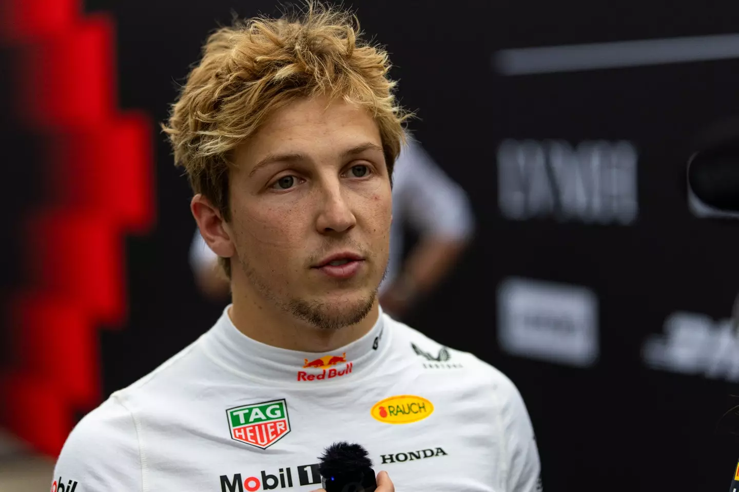 Liam Lawson has had a difficult start to the Formula One season. Image: Getty