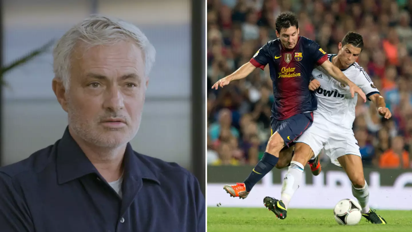 Jose Mourinho didn't hesitate when asked to pick between Cristiano Ronaldo and Lionel Messi in the GOAT debate