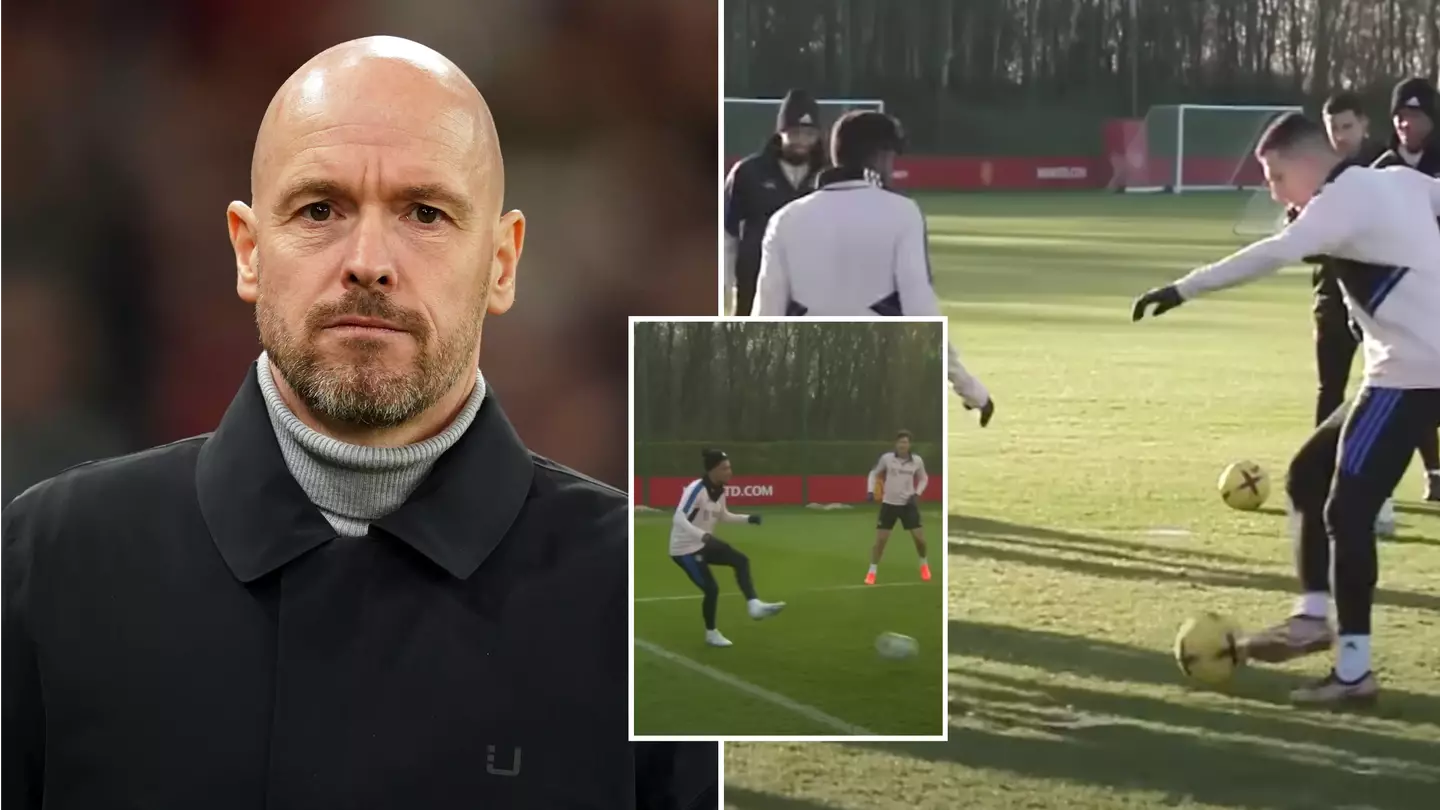 Erik ten Hag would use '11 vs 0' exercise in training, players thought he was 'crazy'