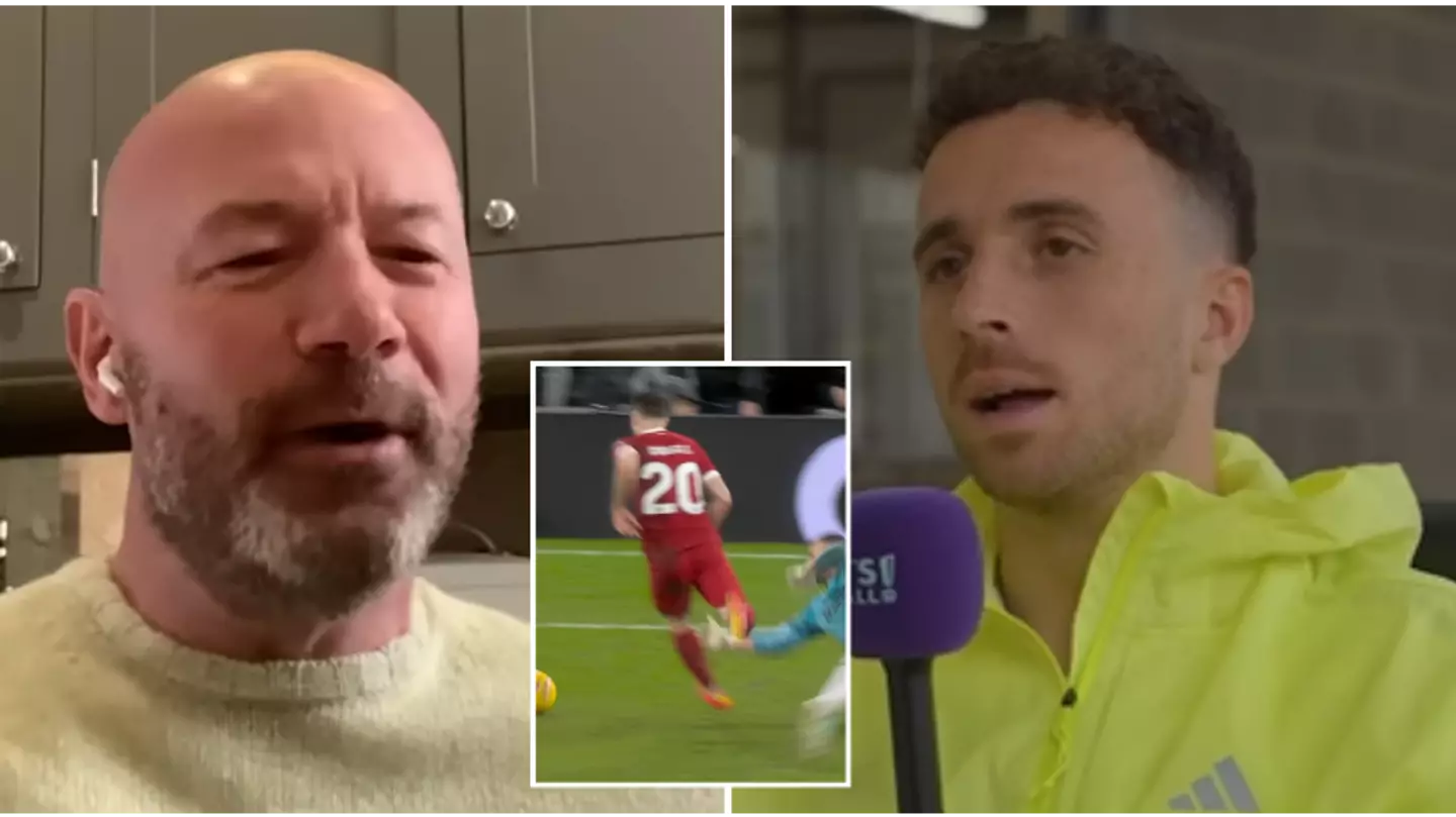 Diogo Jota fires back at Alan Shearer over 'diver' claims in Liverpool win vs Newcastle
