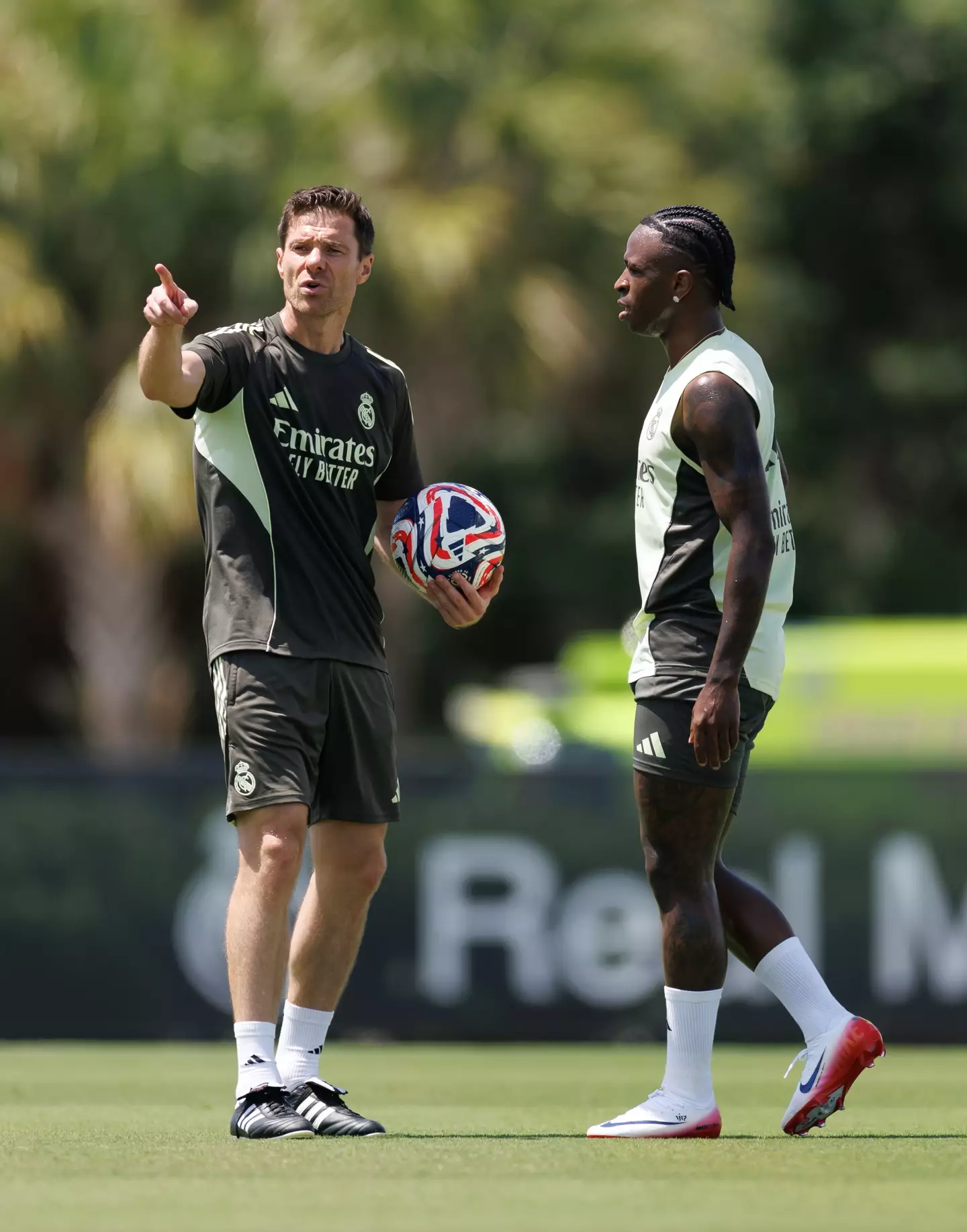 Xabi Alonso is already making changes at Real Madrid. Image: Getty