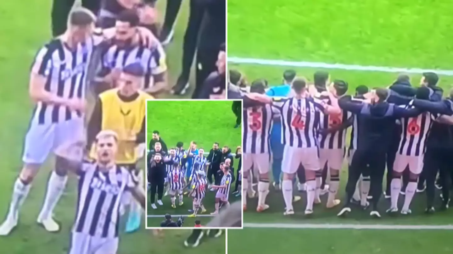 Newcastle fans have figured out who was responsible for the team photo on the Sunderland pitch