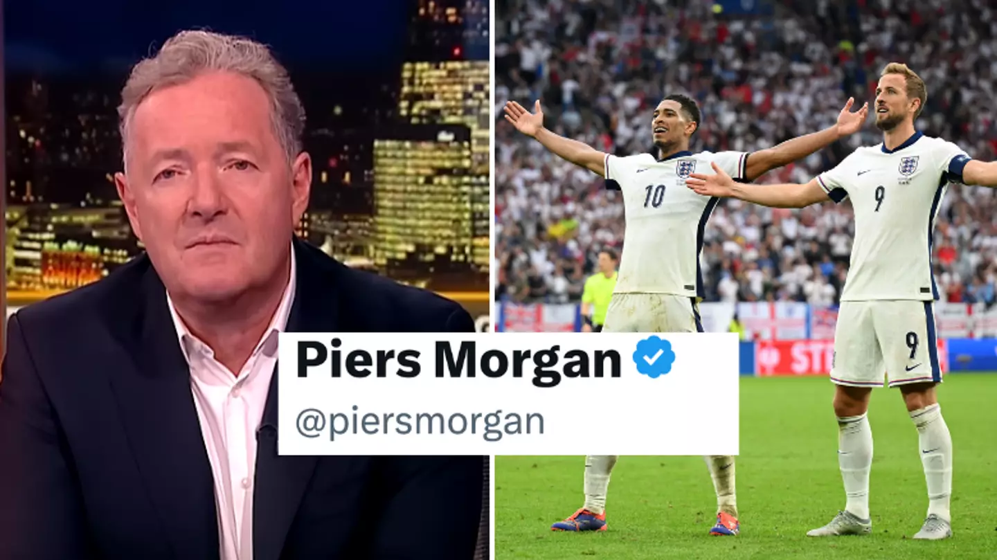 Piers Morgan mocked by England fans as tweet spectacularly backfires in two ways after Slovakia win
