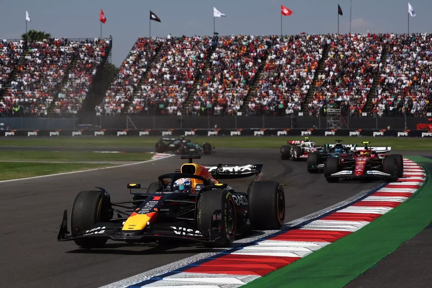 Max Verstappen in action (Image: Getty)