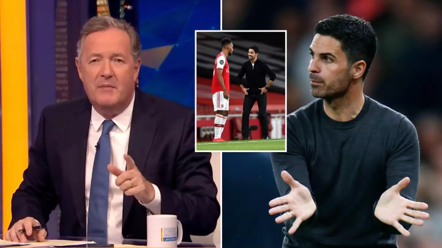 Piers Morgan Demands Arsenal Manager Mikel Arteta Is Sacked