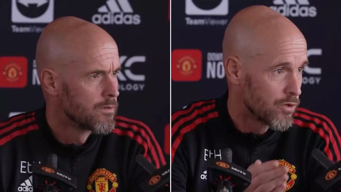 Erik ten Hag responds to Sky Sports journalist who is BANNED from Man United press conferences