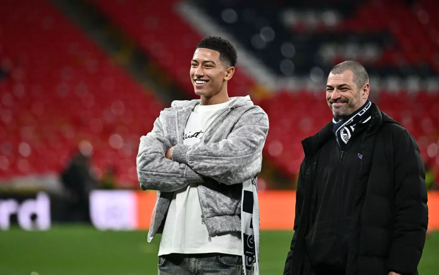 Jobe and Mark Bellingham (Credit:Getty)