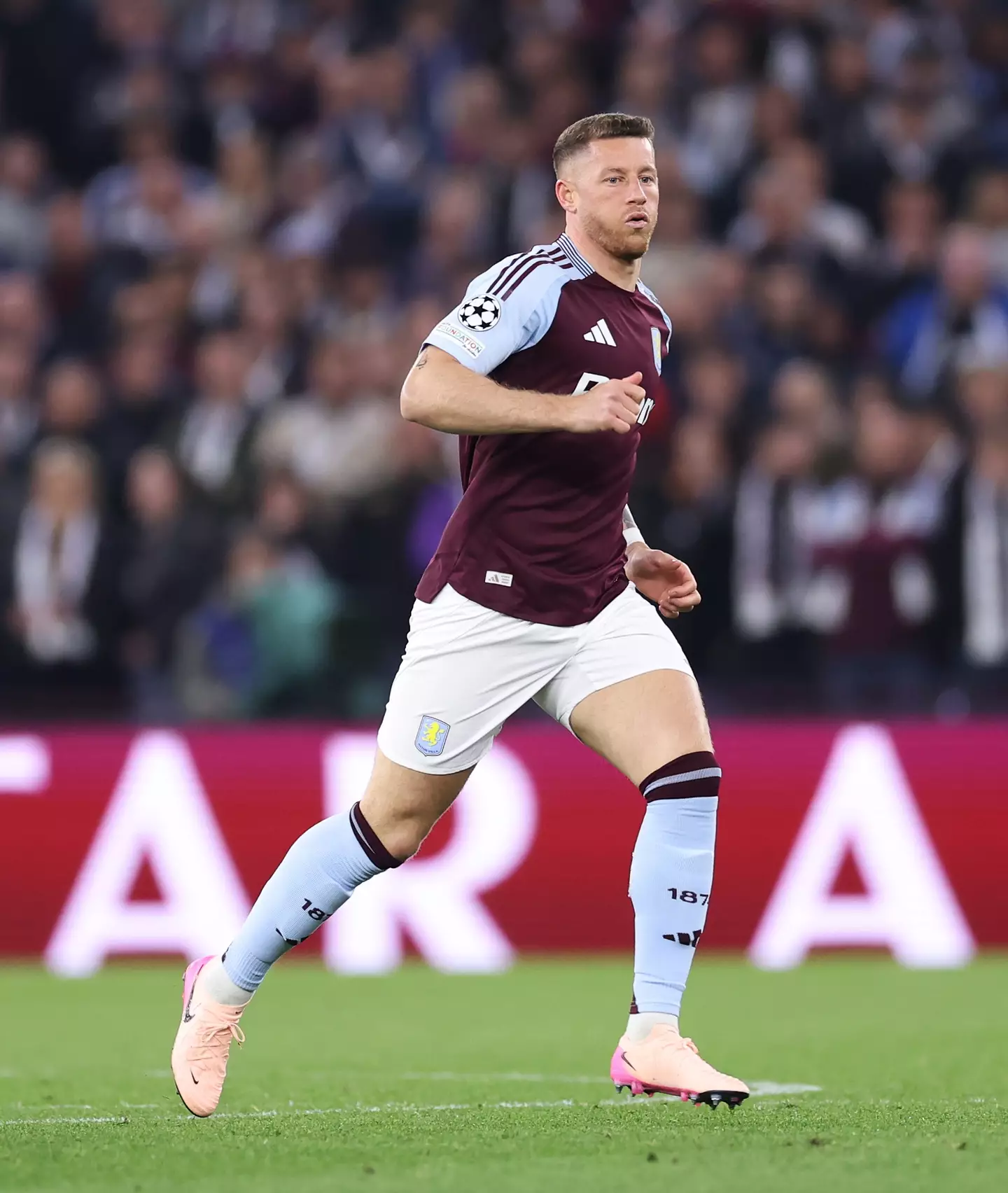 Ross Barkley in the Champions League with Aston Villa- Getty