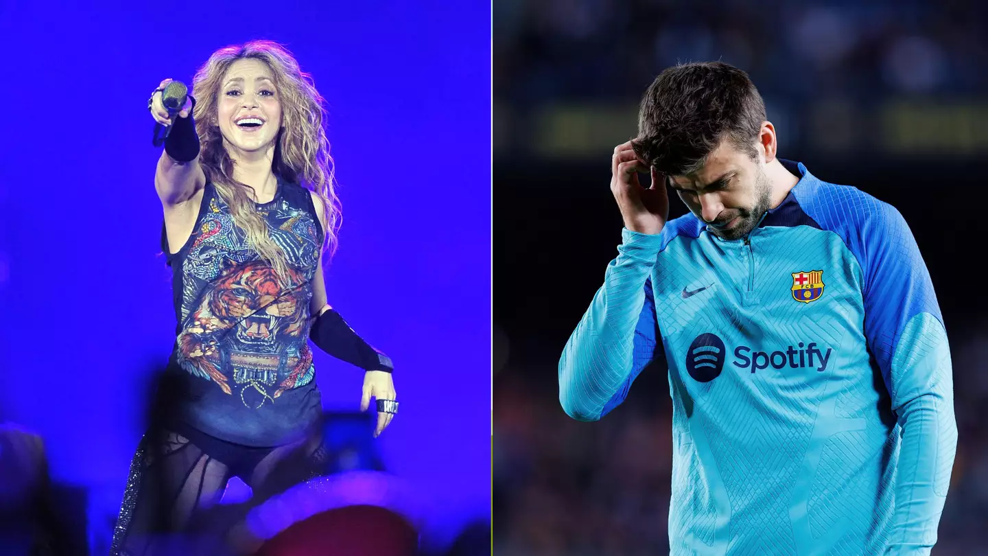 Former Barcelona star seen leaving Shakira's home whilst blaring Pique diss song from his car