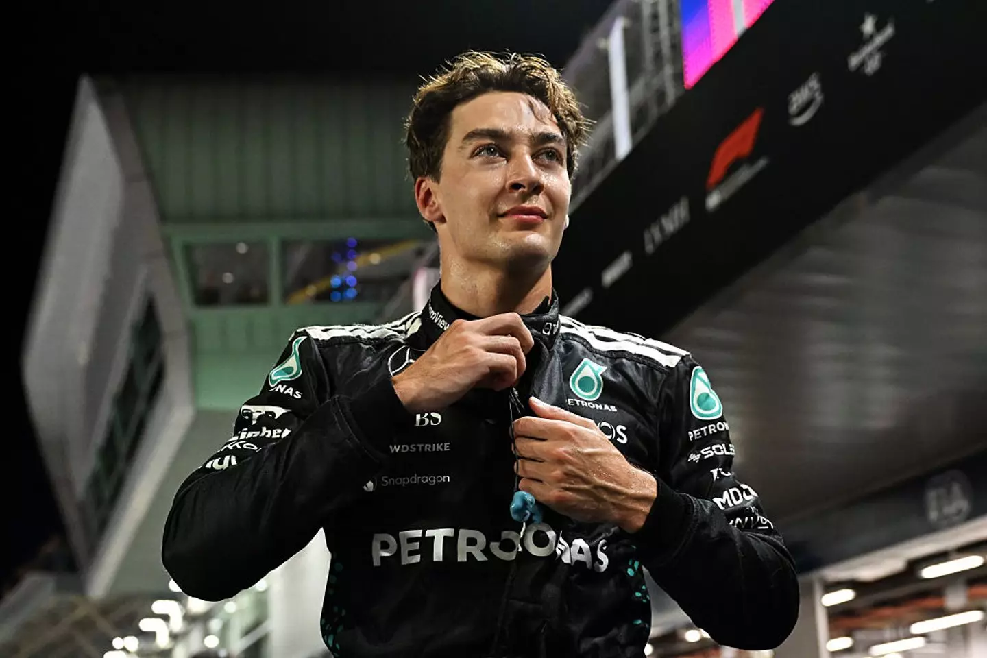 George Russell has been tipped to win the 2026 title thanks to Mercedes rumoured car. (Image: Mark Sutton - Formula 1/Formula 1 via Getty Images)