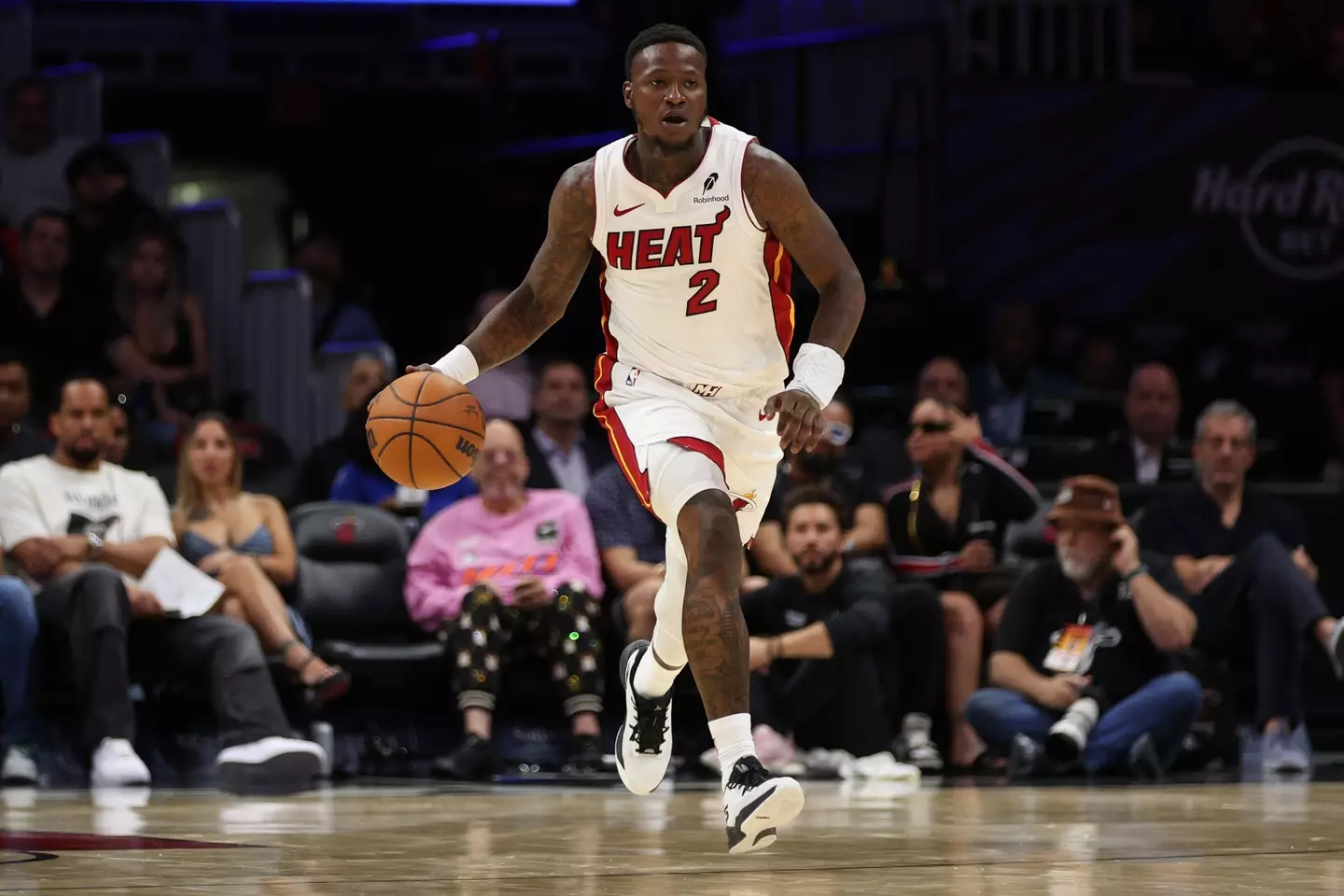 Terry Rozier has been arrested over his alleged involvement in a betting scandal in the US. (Image: Getty)
