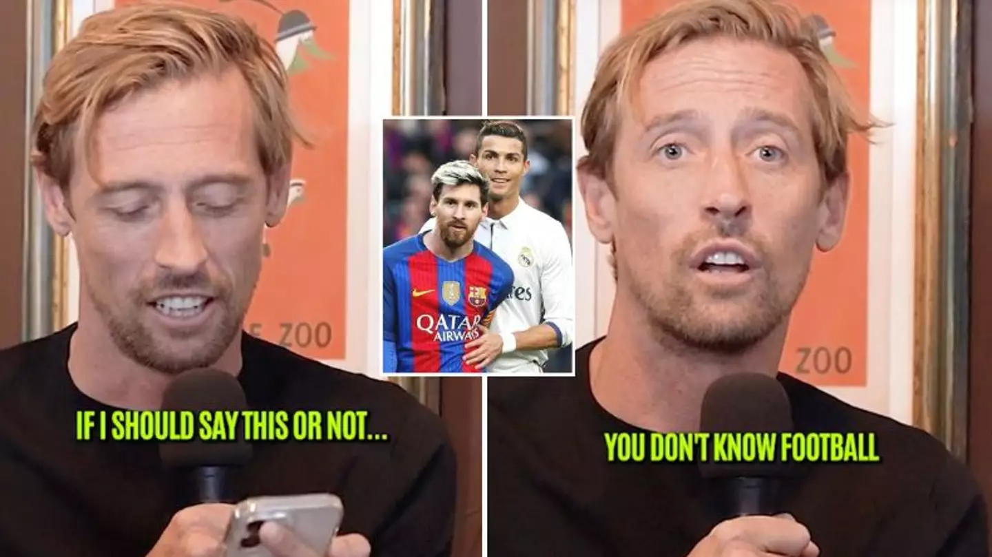 Peter Crouch's controversial opinion on Cristiano Ronaldo vs Lionel Messi debate