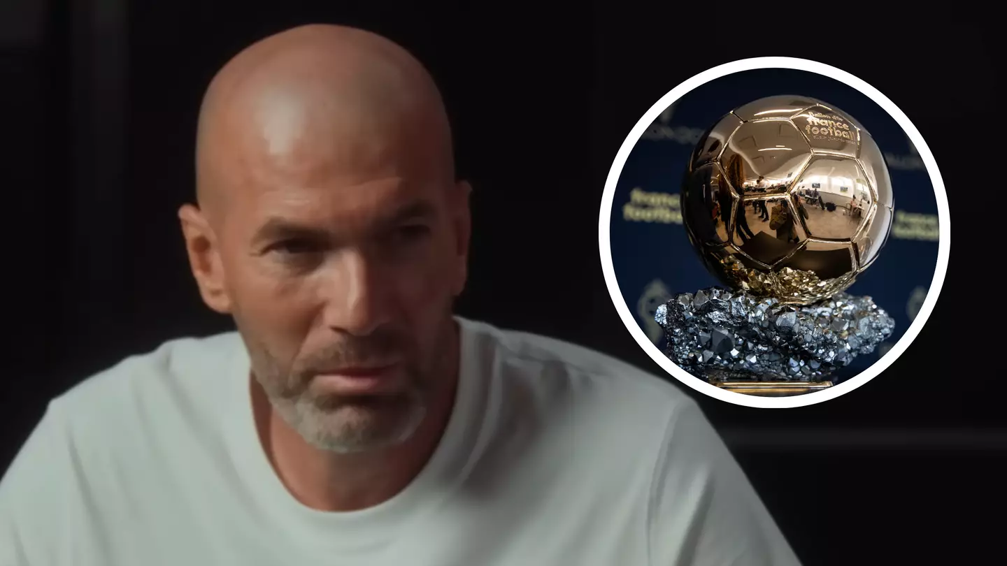 Only one footballer has received apology for not winning Ballon d'Or and Zinedine Zidane thinks he was robbed