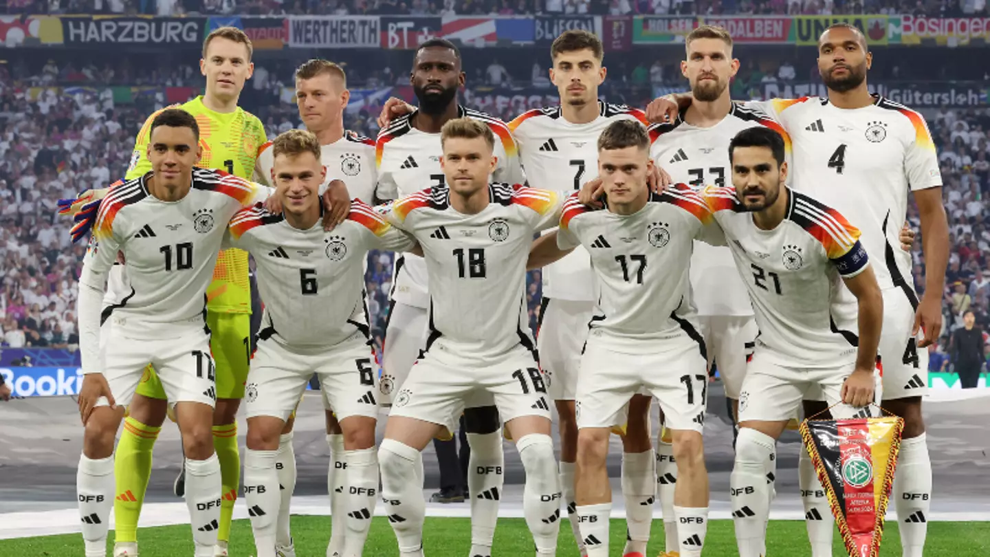 Why Germany's national kit is white despite it not being a colour on their flag