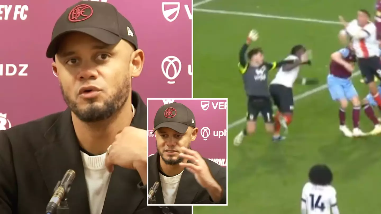 Vincent Kompany slams VAR in passionate five-minute rant following Luton equaliser, he's finally had enough