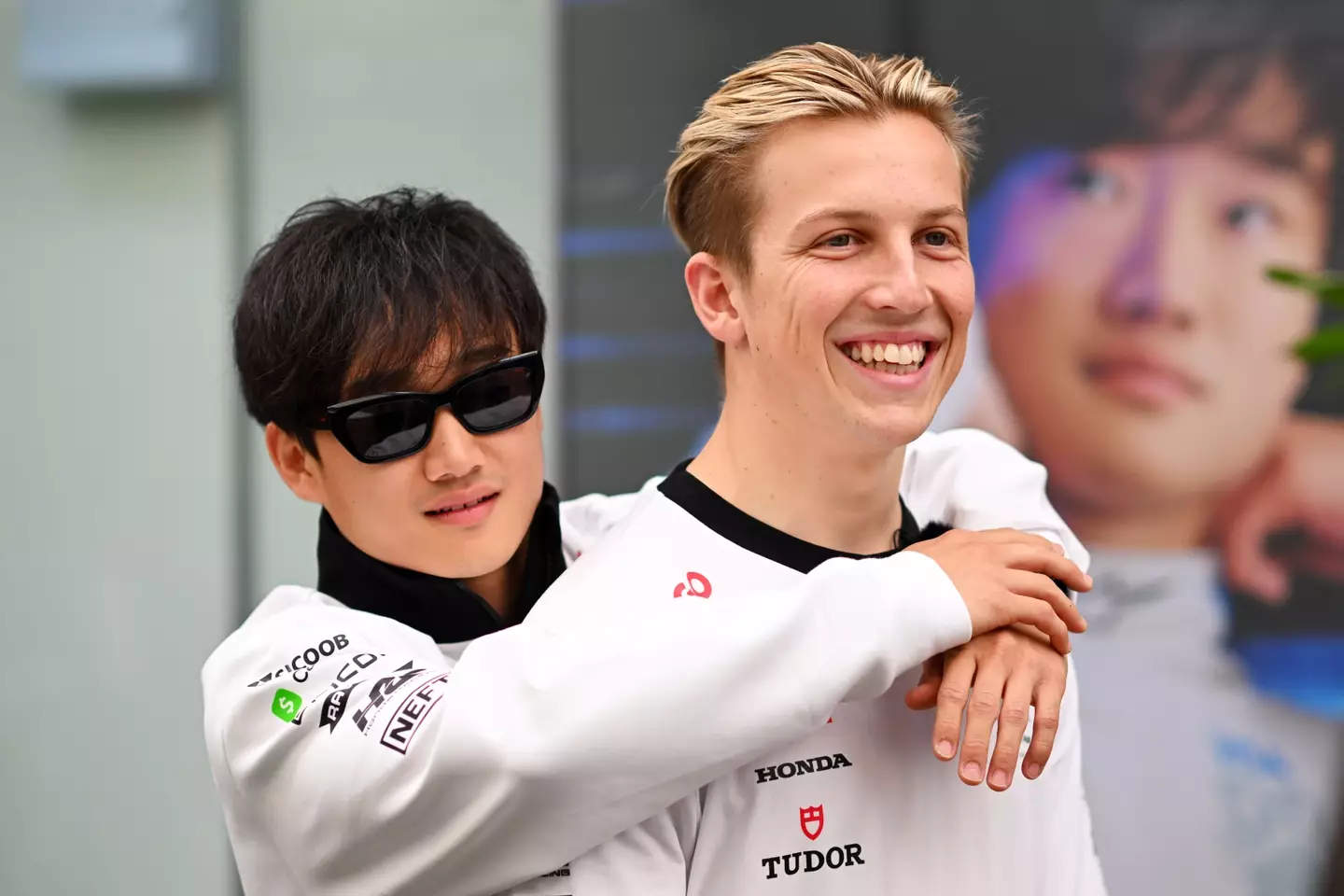 Yuki Tsunoda and Liam Lawson for VCARB in 2024- Getty