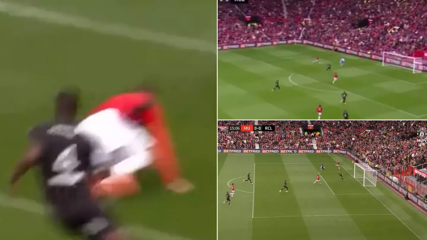 Mason Mount misses open goal for Manchester United against RC Lens