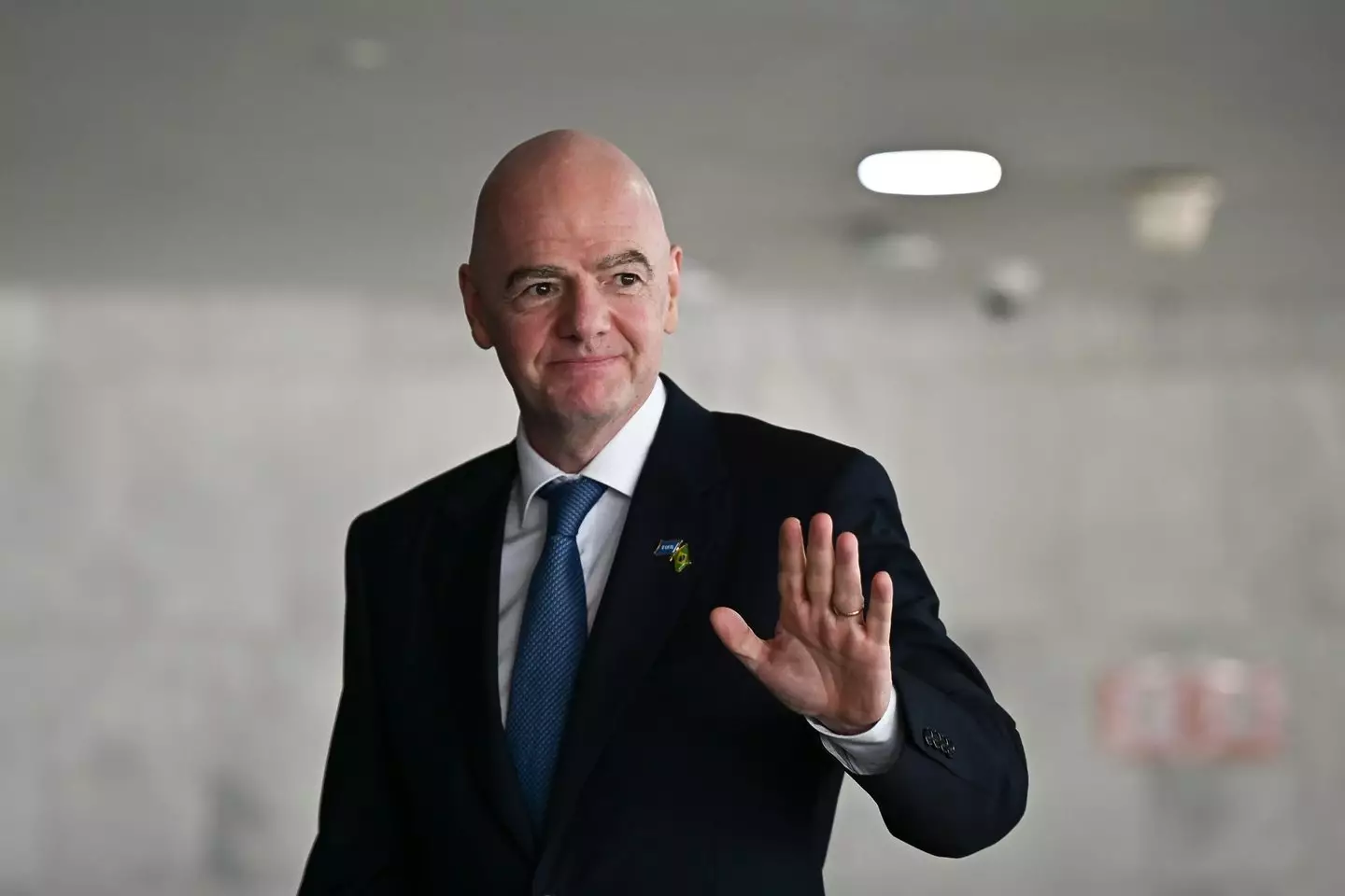 Infantino handed Donald Trump the first FIFA Peace Prize. Image: Getty