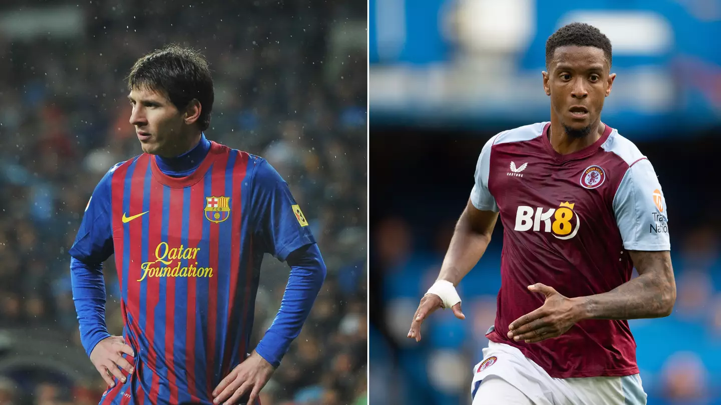 Lionel Messi and Barcelona once suffered from the same kit problem as Aston Villa
