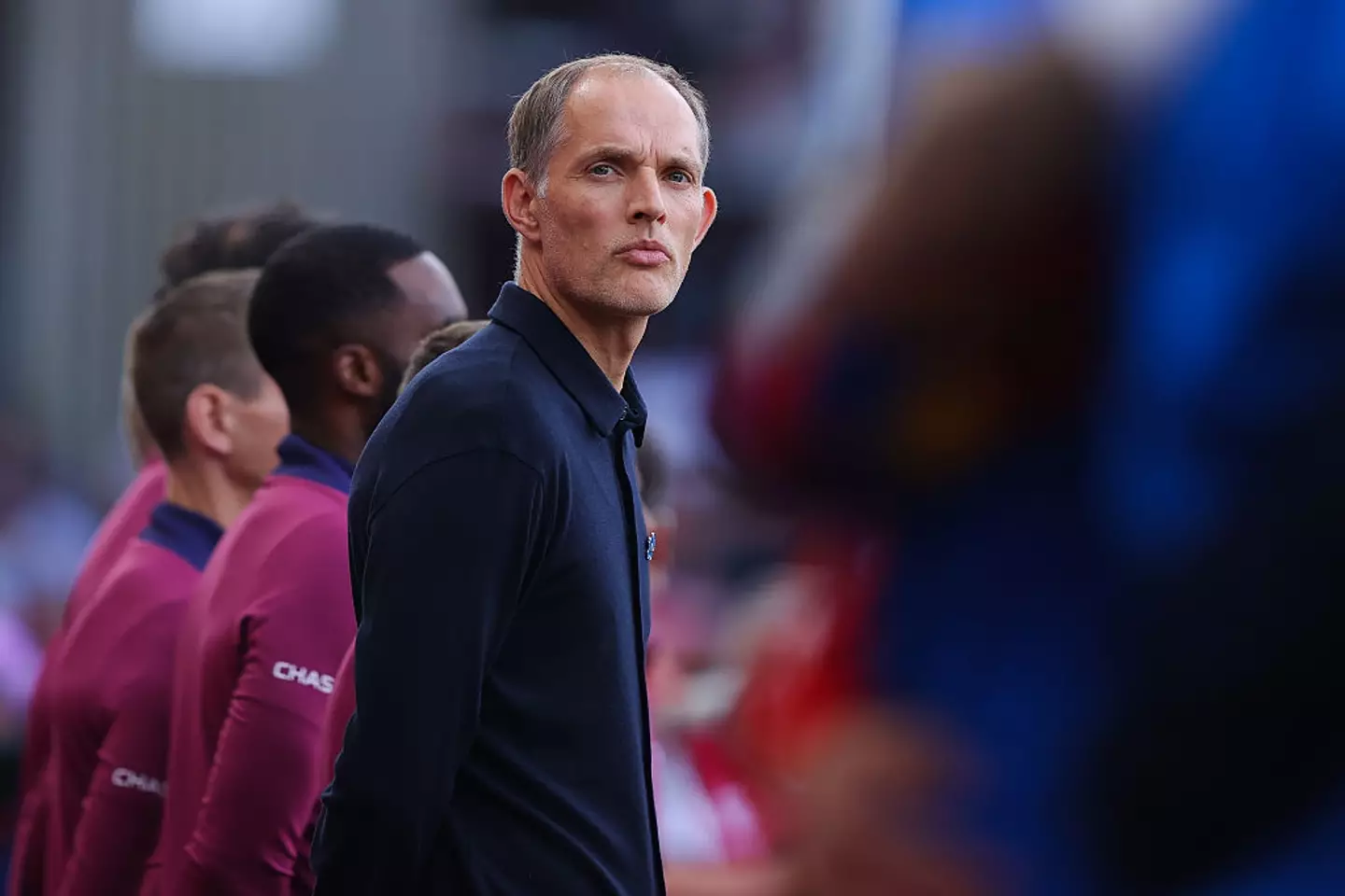 Thomas Tuchel was not pleased with England's performance (Credit:Getty)