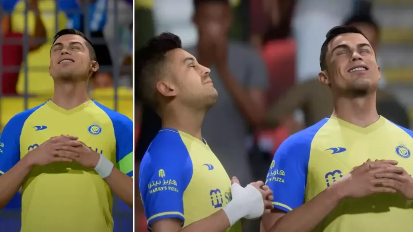 Cristiano Ronaldo's new celebration is now in FIFA 23, fans are loving it
