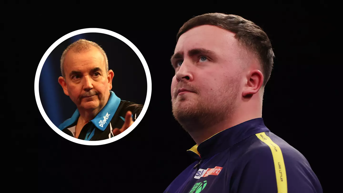 Exclusive: Luke Littler delivers cold response when asked what would happen in a darts match between him and Phil Taylor