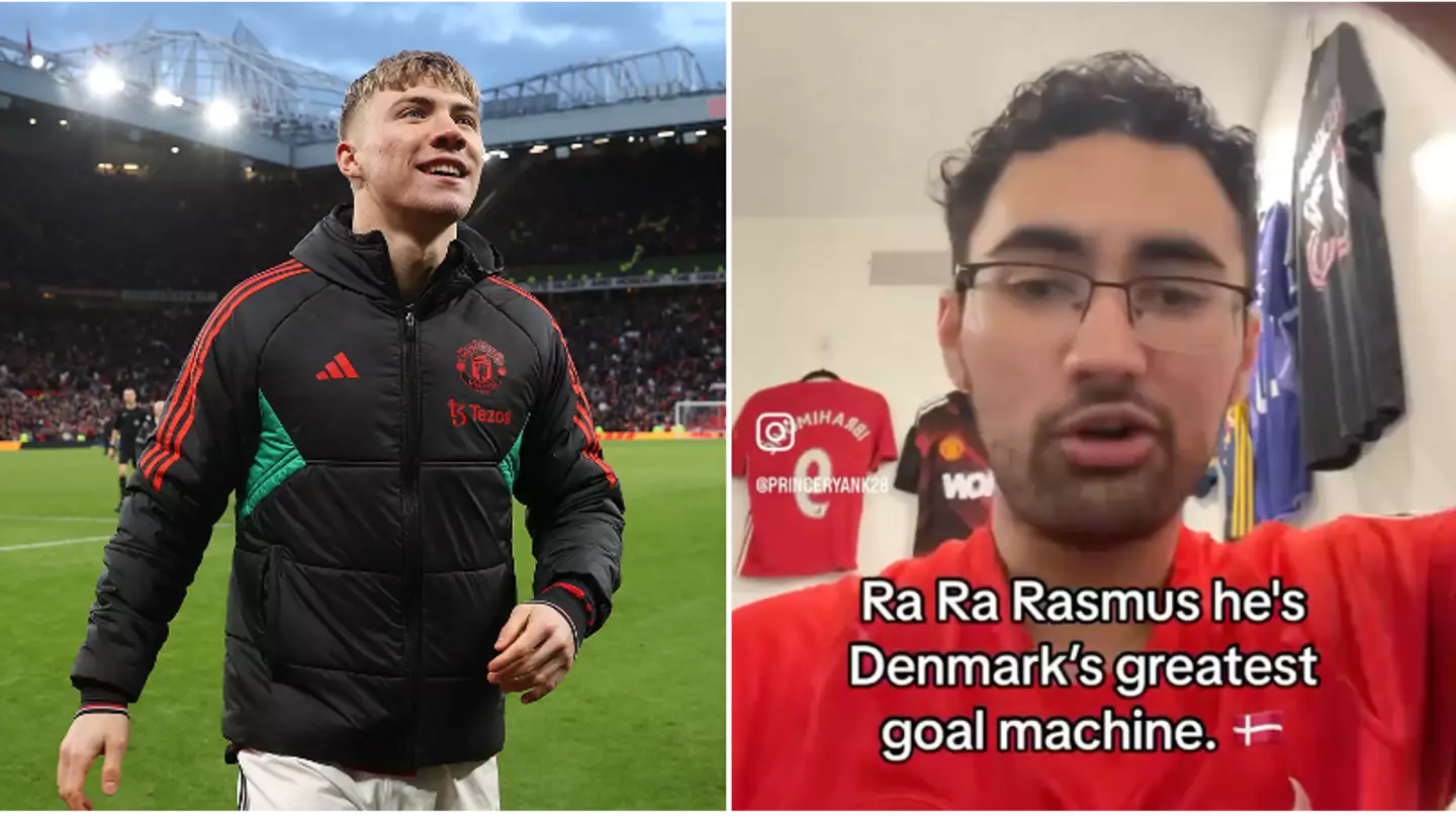 Man Utd fans have a new chant for Rasmus Hojlund and it's going viral