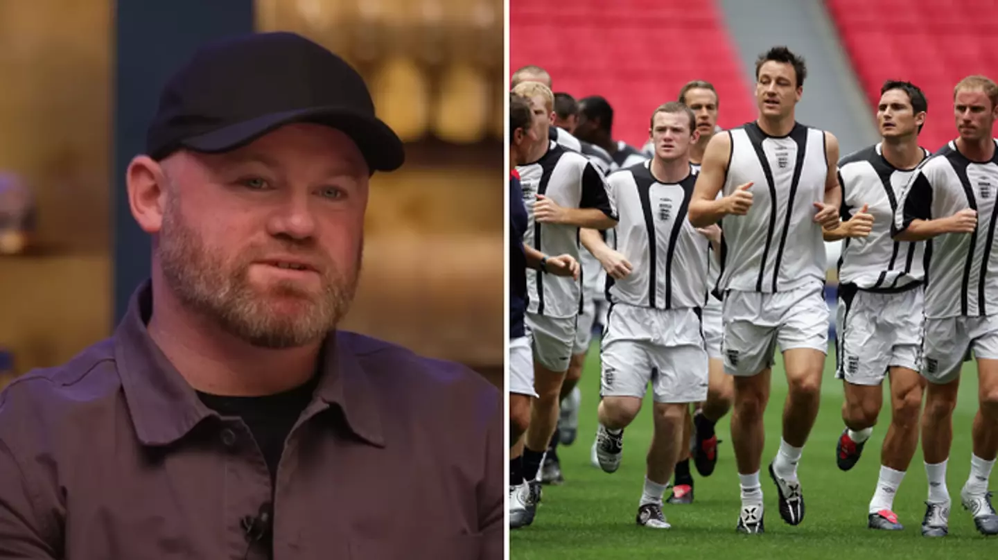 Wayne Rooney names two senior players who were 'tucked into bed' by England's masseuse on international duty
