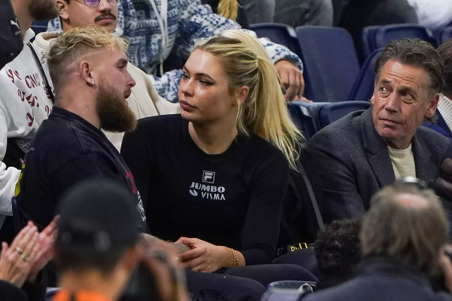 Jake Paul clashed with his girlfriend over a proposed idea to get a face tattoo (Getty)