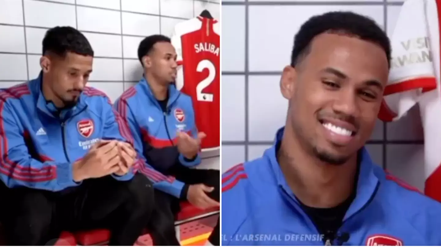 Arsenal fans think Gabriel has thrown shade at one player for costing them Premier League title last season
