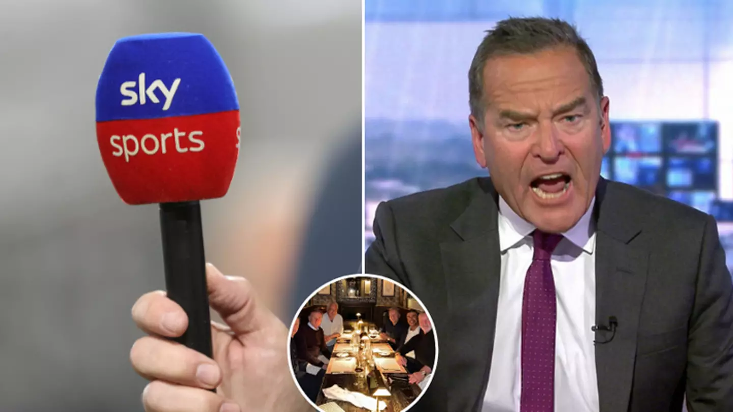 Sky Sports pundit was sacked for joke that 'went too far' and was not present at Soccer Saturday reunion