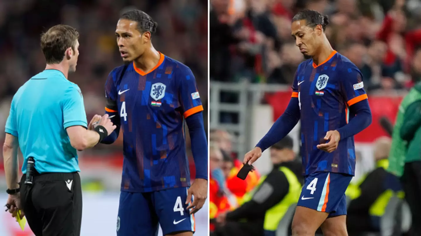 Dutch media make feelings clear on Virgil van Dijk after red card against Hungary