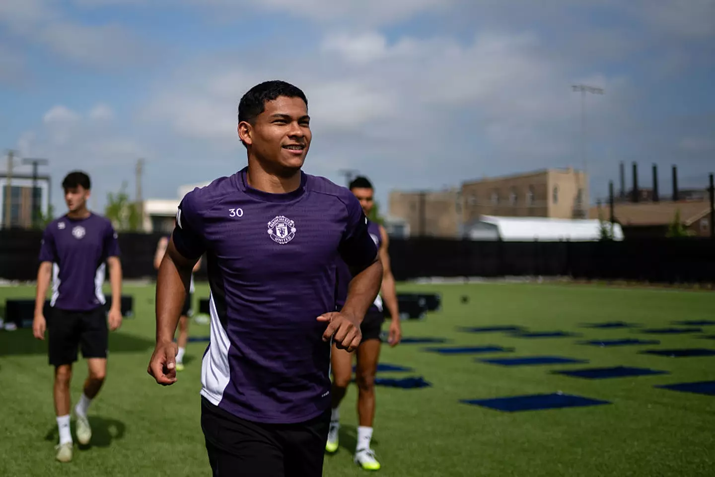 Diego Leon is United's number 30 (Credit:Getty)