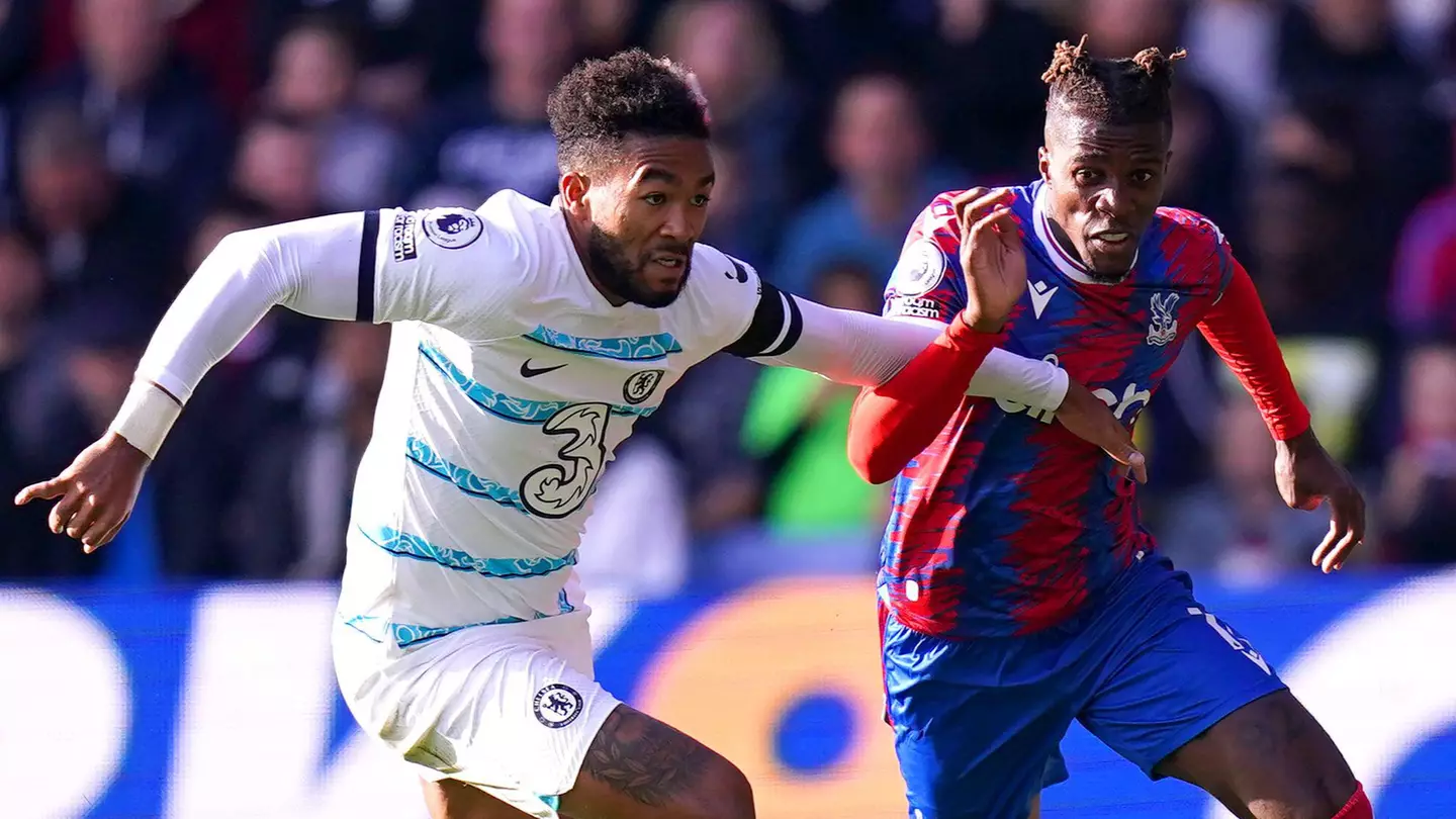 Wilfried Zaha's deleted response to Reece James' dig after Crystal Palace 1-2 Chelsea revealed