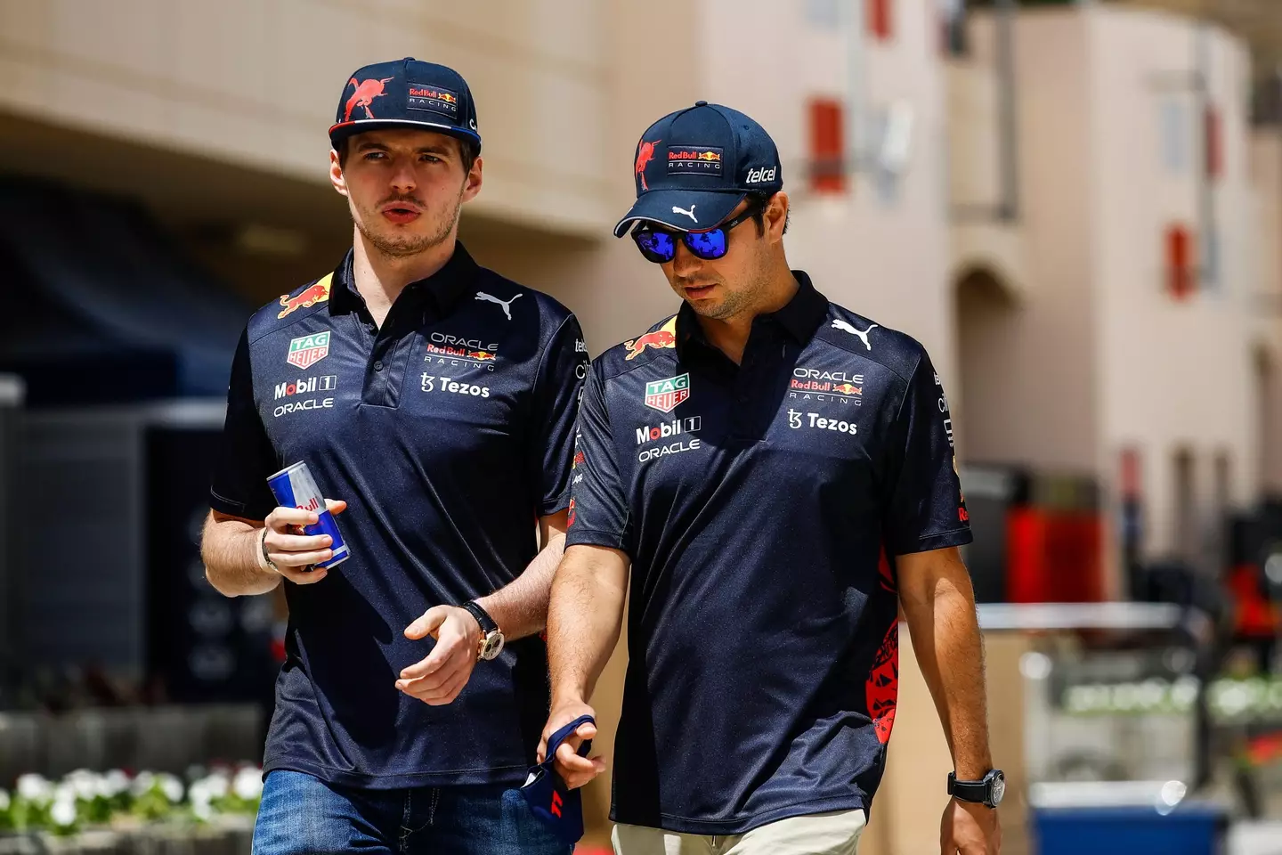 Verstappen and Checo Perez are expected to be ahead of Mercedes this week. Image: PA Images