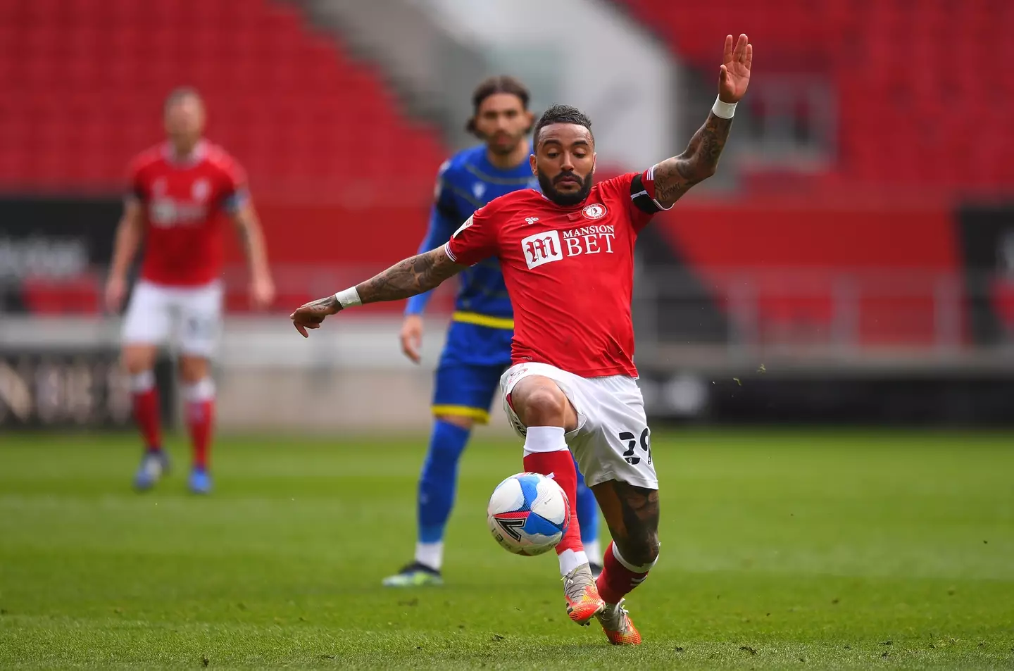 Danny Simpson in action for Bristol City. Image: Getty