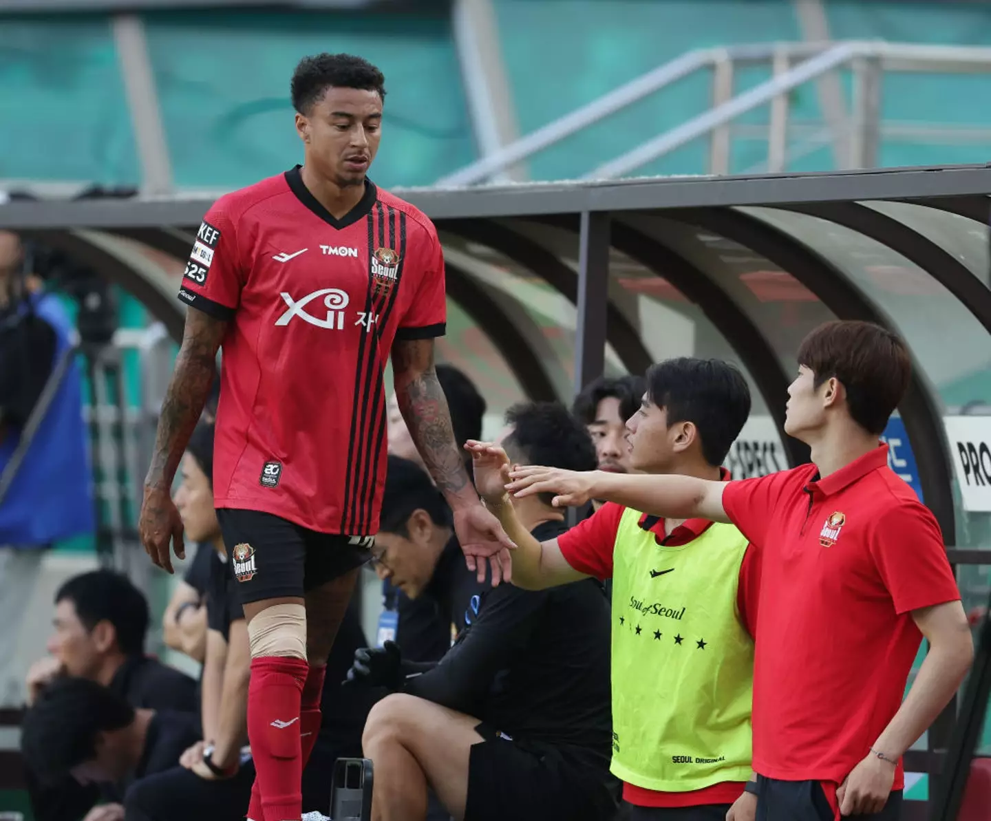 Jesse Lingard in action for FC Seoul - Getty
