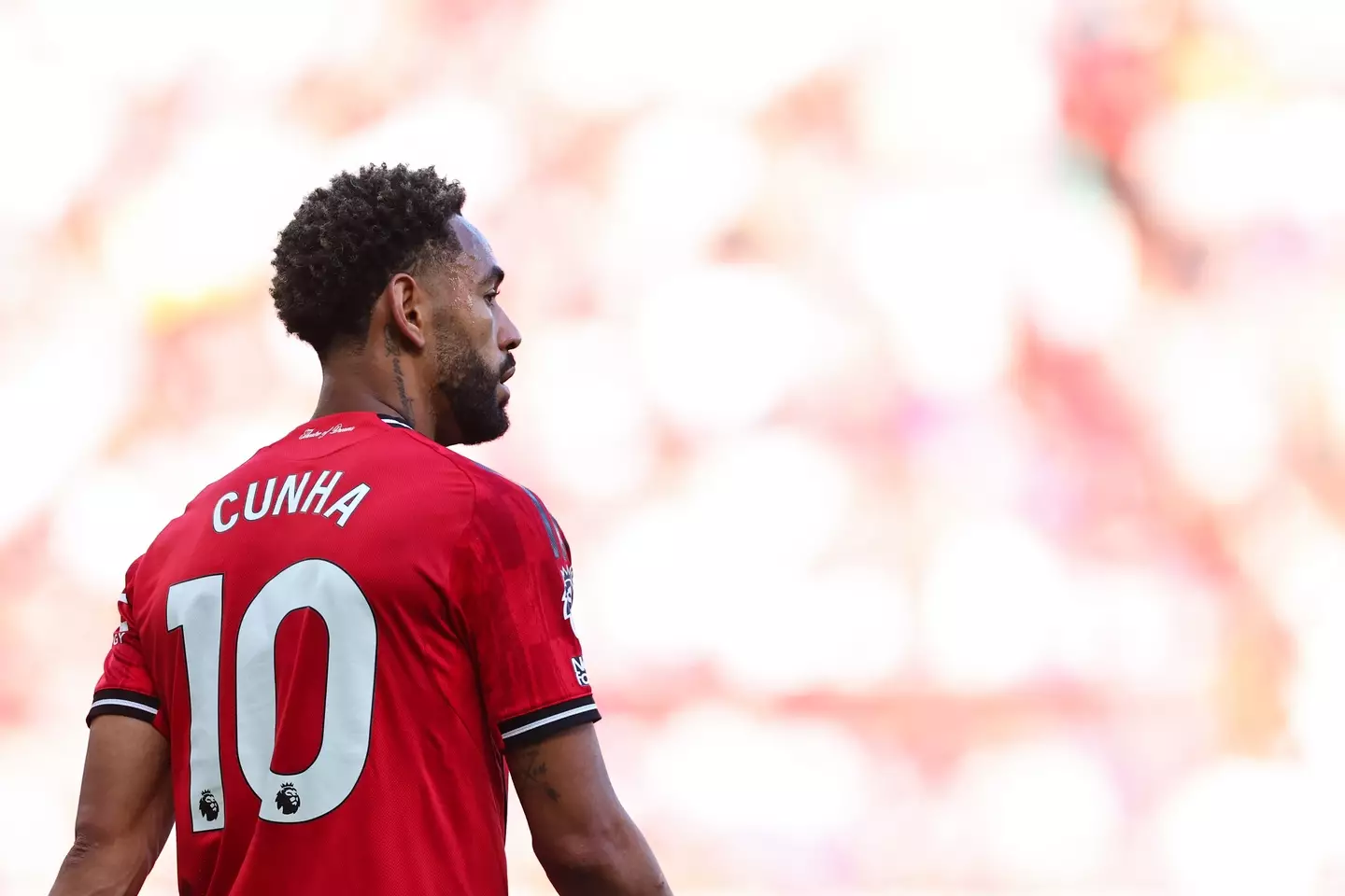 Cunha was one of United's standout performers against Arsenal. Image credit: Getty